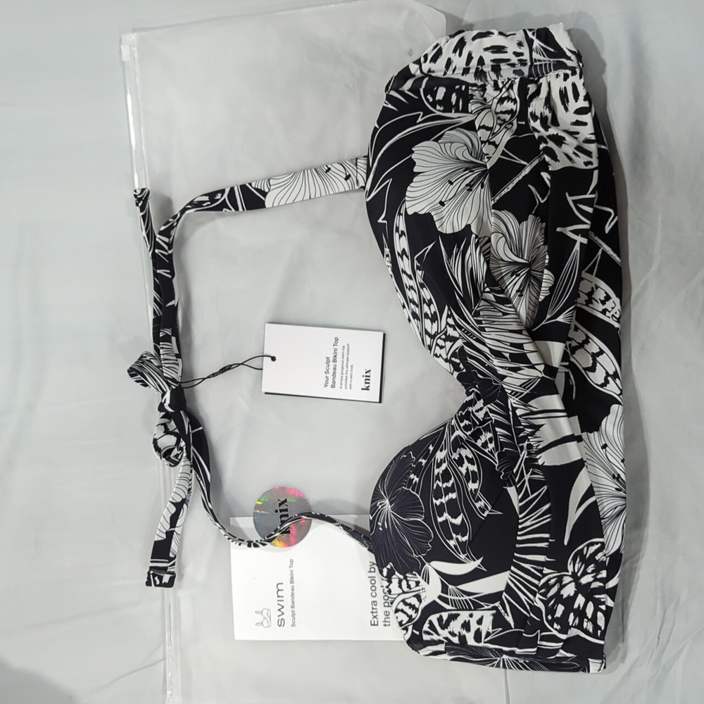Knix Sculpt Bandeau Swim Top